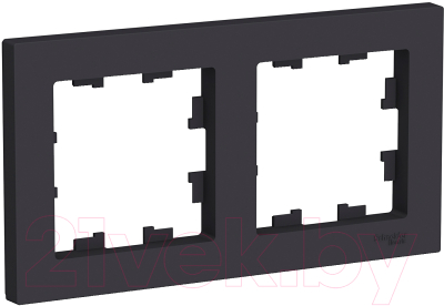 Рамка для выключателей и розеток Systeme (Schneider) Electric AtlasDesign ATN001002 - фото