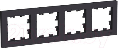 Рамка для выключателей и розеток Systeme (Schneider) Electric AtlasDesign ATN001004 - фото