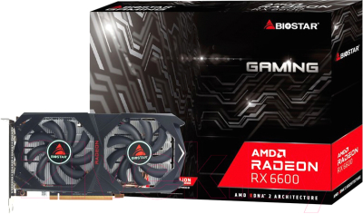 Видеокарта Biostar Radeon RX 6600 (VA6606RM81) - фото