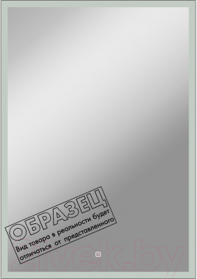 Зеркало Континент Frame Silver Led 70x90 - фото