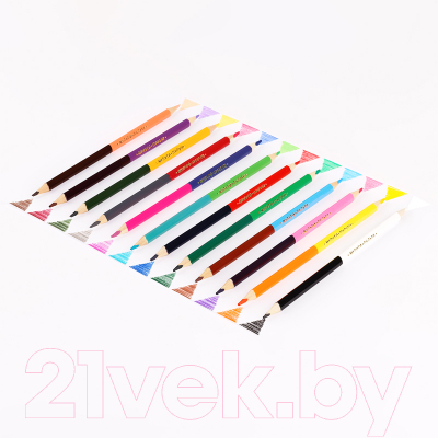 Набор цветных карандашей Мульти-пульти Енот в тропиках / CP_11494