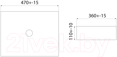 Умывальник IDDIS Slide SLIWS02i27