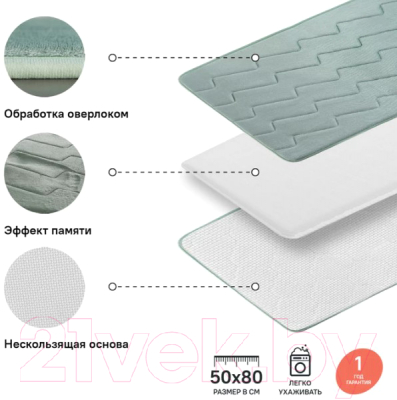 Коврик для ванной IDDIS Basic B22P580i12