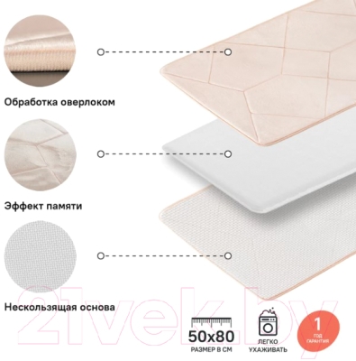 Коврик для ванной IDDIS Basic B23P580i12