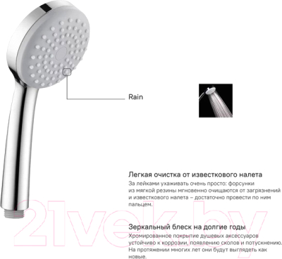 Лейка ручного душа Iddis Optima Home 0011F85i18