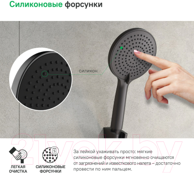 Лейка ручного душа Iddis Optima Home OPH3F0Wi18