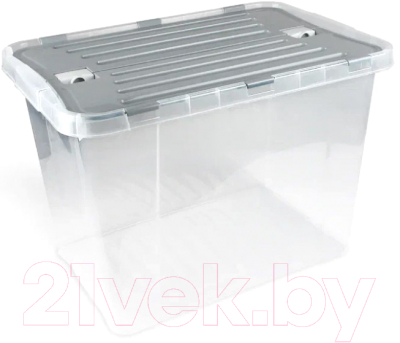 Контейнер для хранения Verde Серая (45л) - фото