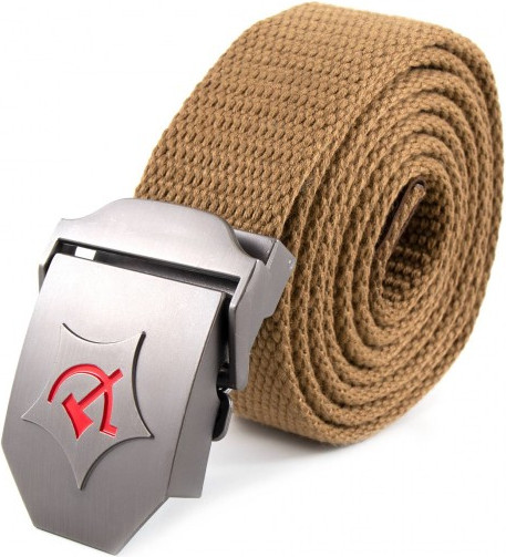 Ремень мужской Следопыт Звезда Серп и Молот / PF-BE-11 - фото