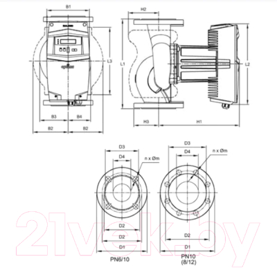 Циркуляционный насос Alarko Optima 5/12 / 63100030005