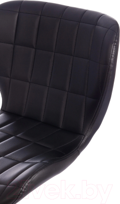 Стул барный Tetchair Avionic металл/экокожа (черный/хром)