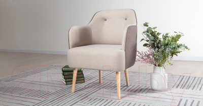 Кресло мягкое Нижегородмебель и К Алекса ТК 467