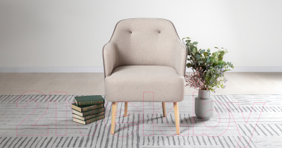 Кресло мягкое Нижегородмебель и К Алекса ТК 467