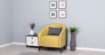 Кресло мягкое Нижегородмебель и К Бернис ТК 447