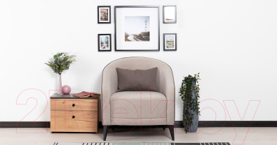 Кресло мягкое Нижегородмебель и К Бернис ТК 449