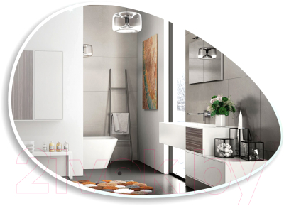 Зеркало Silver Mirrors Omega 92x60 / LED-00002556