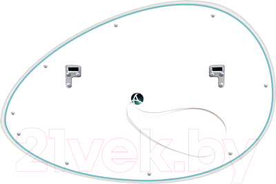 Зеркало Silver Mirrors Omega 120x80 / LED-00002557