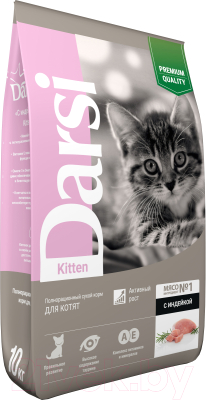 Сухой корм для кошек Darsi Kitten Телятина / 58594 - фото