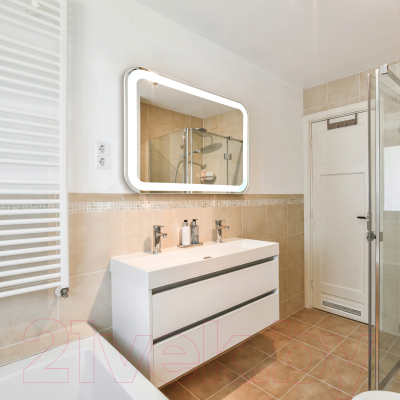 Зеркало Silver Mirrors Аллюр 91.5x68.5 / LED-00002531