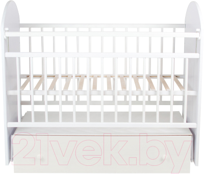 Детская кроватка INDIGO With Love Овечки маятник-ящик