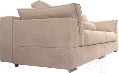 Диван Лига Диванов Пекин 347 (велюр бежевый)