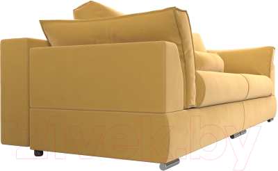 Диван Лига Диванов Пекин 347 (микровельвет желтый)