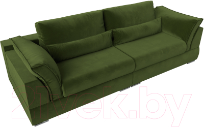 Диван Лига Диванов Пекин 347 (микровельвет зеленый)