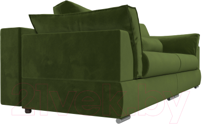 Диван Лига Диванов Пекин 347 (микровельвет зеленый)