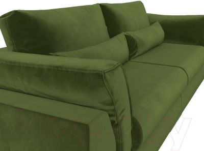 Диван Лига Диванов Пекин 347 (микровельвет зеленый)