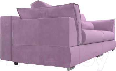 Диван Лига Диванов Пекин 347 (микровельвет сиреневый)