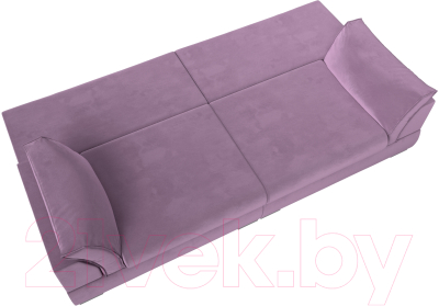 Диван Лига Диванов Пекин 347 (микровельвет сиреневый)