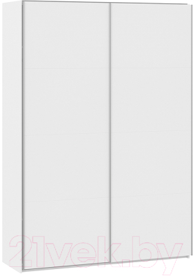 Шкаф-купе ТриЯ Траст СШК 2.160.80-11.11 2-х дверный (белый снег) - фото