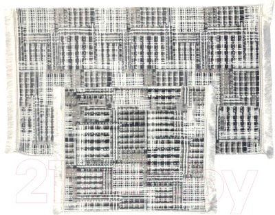 Набор ковриков для ванной и туалета Karven Saten / KV 430 - фото