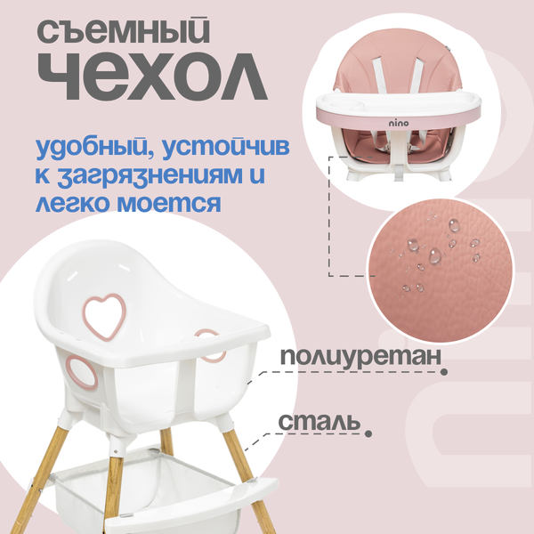 Стульчик для кормления NINO Lark