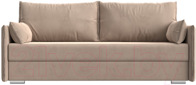 Диван Лига Диванов Сайгон 348 (велюр бежевый)