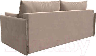 Диван Лига Диванов Сайгон 348 (велюр бежевый)