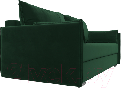 Диван Лига Диванов Сайгон 348 (велюр зеленый)