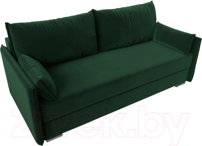 Диван Лига Диванов Сайгон 348 (велюр зеленый)