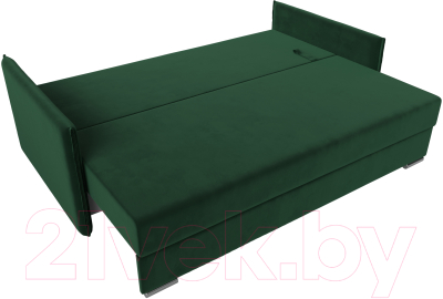 Диван Лига Диванов Сайгон 348 (велюр зеленый)