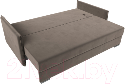 Диван Лига Диванов Сайгон 348 (велюр коричневый)