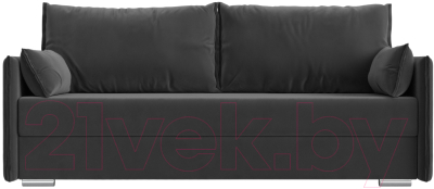 Диван Лига Диванов Сайгон 348 (велюр серый)