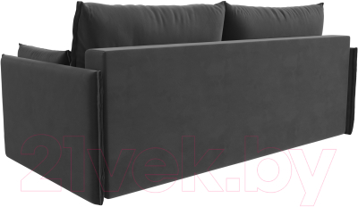 Диван Лига Диванов Сайгон 348 (велюр серый)