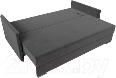 Диван Лига Диванов Сайгон 348 (велюр серый)