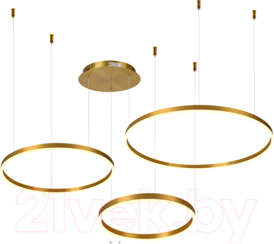 Люстра Kinklight Тор 08223.36PA (латунь) - фото