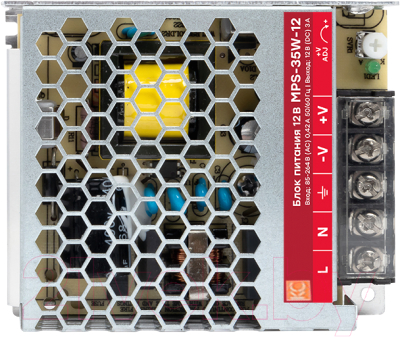 Блок питания на DIN-рейку КС MPS-35W-12V - фото