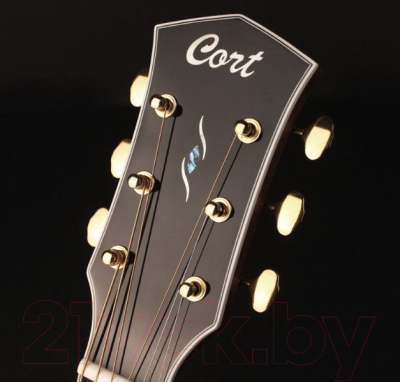 Электроакустическая гитара Cort Gold-A8-WCASE-NAT