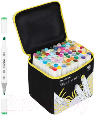 Набор маркеров Meshu Двусторонние / MS_53448