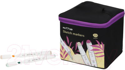 Набор маркеров Meshu Двусторонние / MS_53455