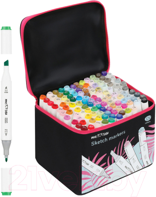 Набор маркеров Meshu Двусторонние / MS_53462