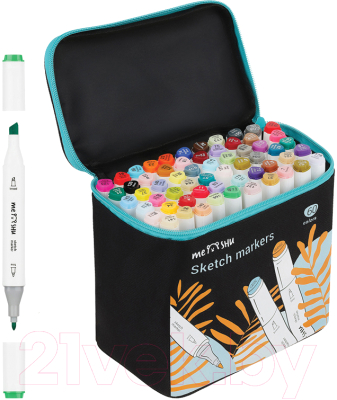 Набор маркеров Meshu Двусторонние / MS_53431