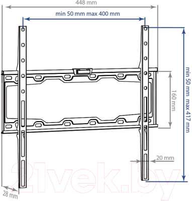 Кронштейн для телевизора Kromax Element-3